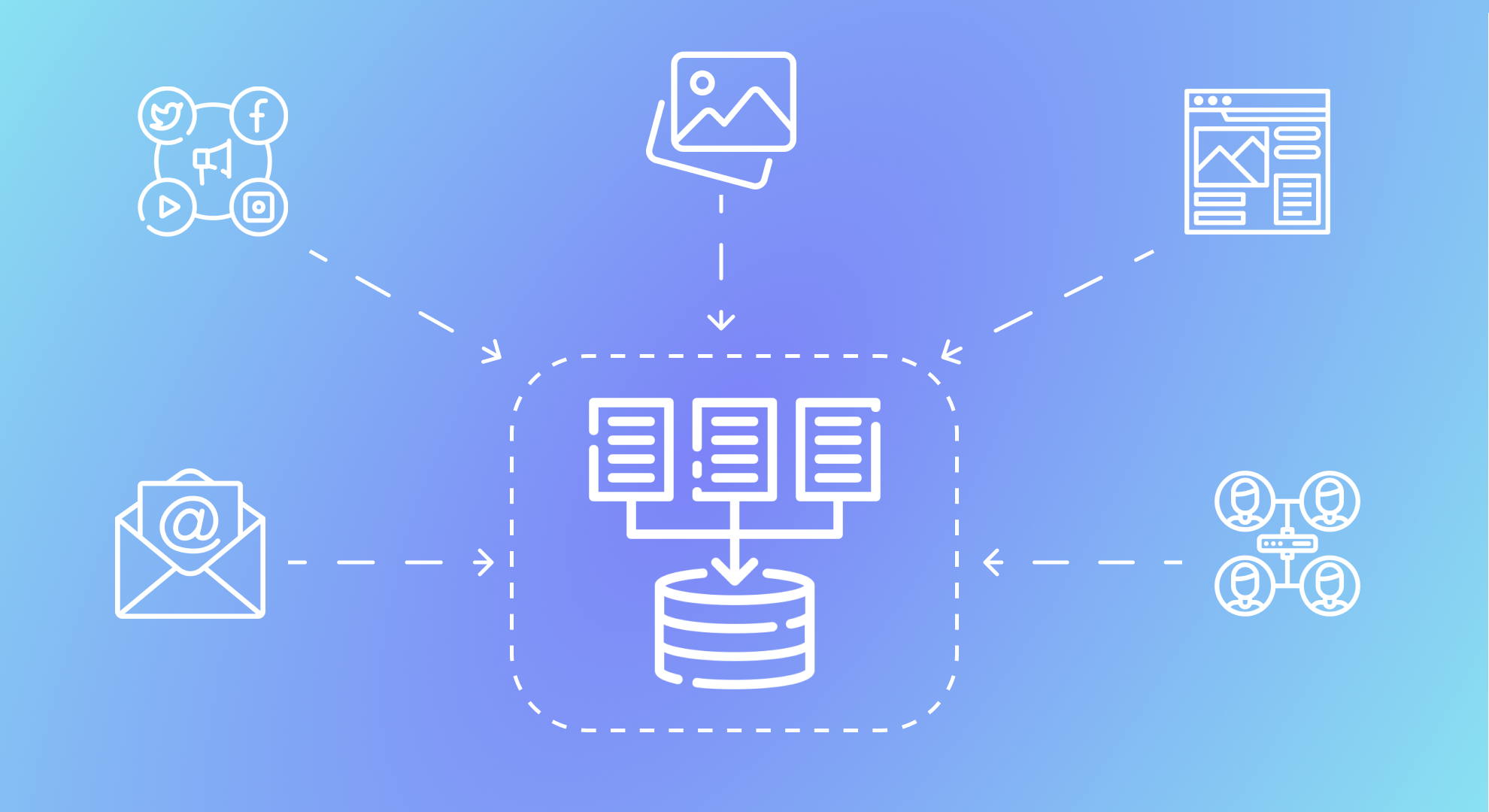 graphic illustrating various data archiving strategies and tools
