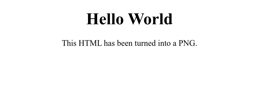 Example HTML rendered as a PNG