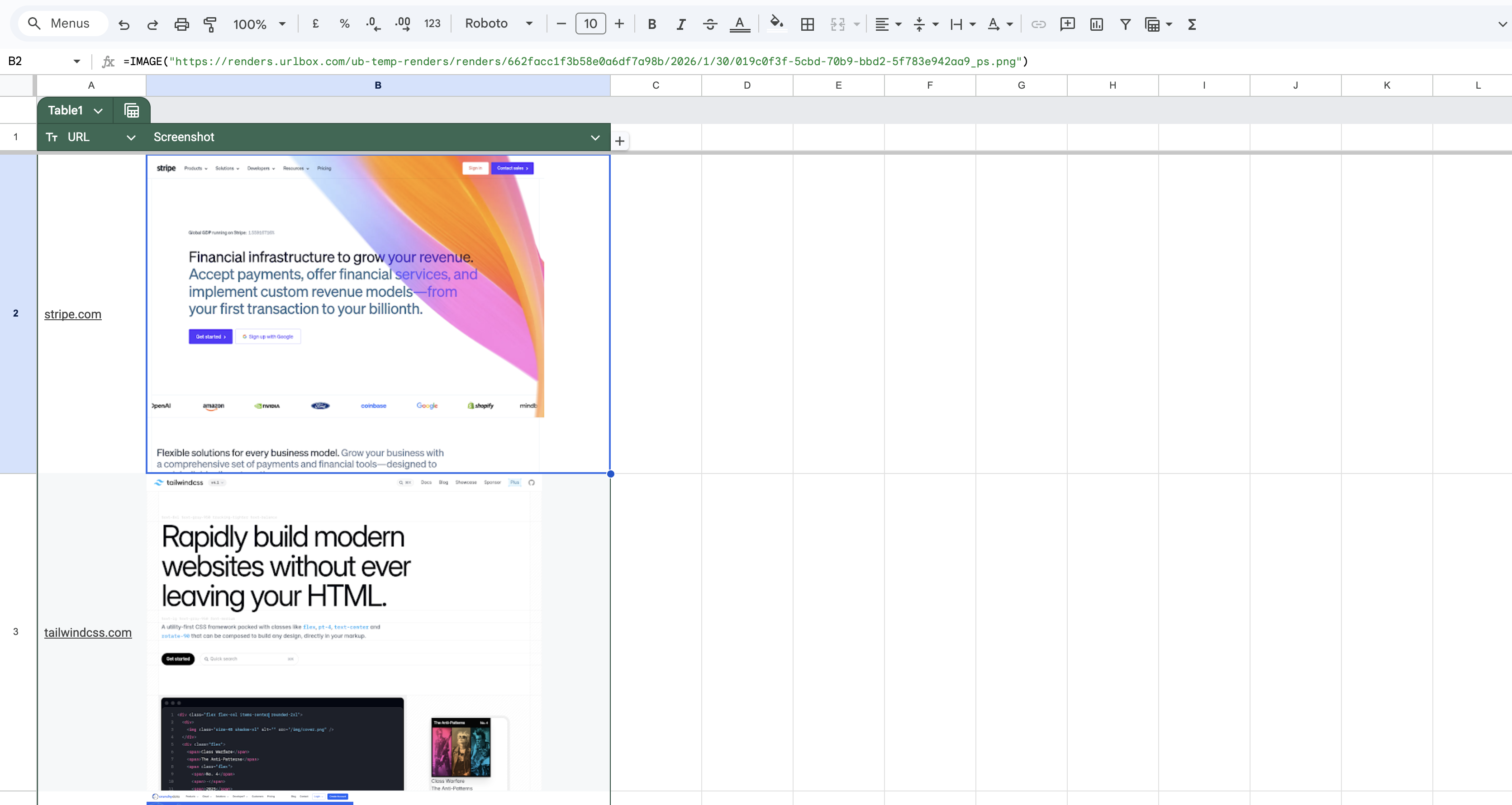 The workflow summary page on completion