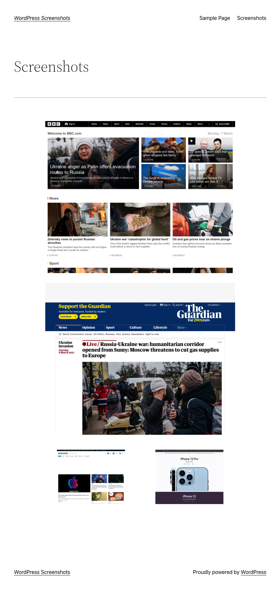 Viewing results with the updated shortcodes